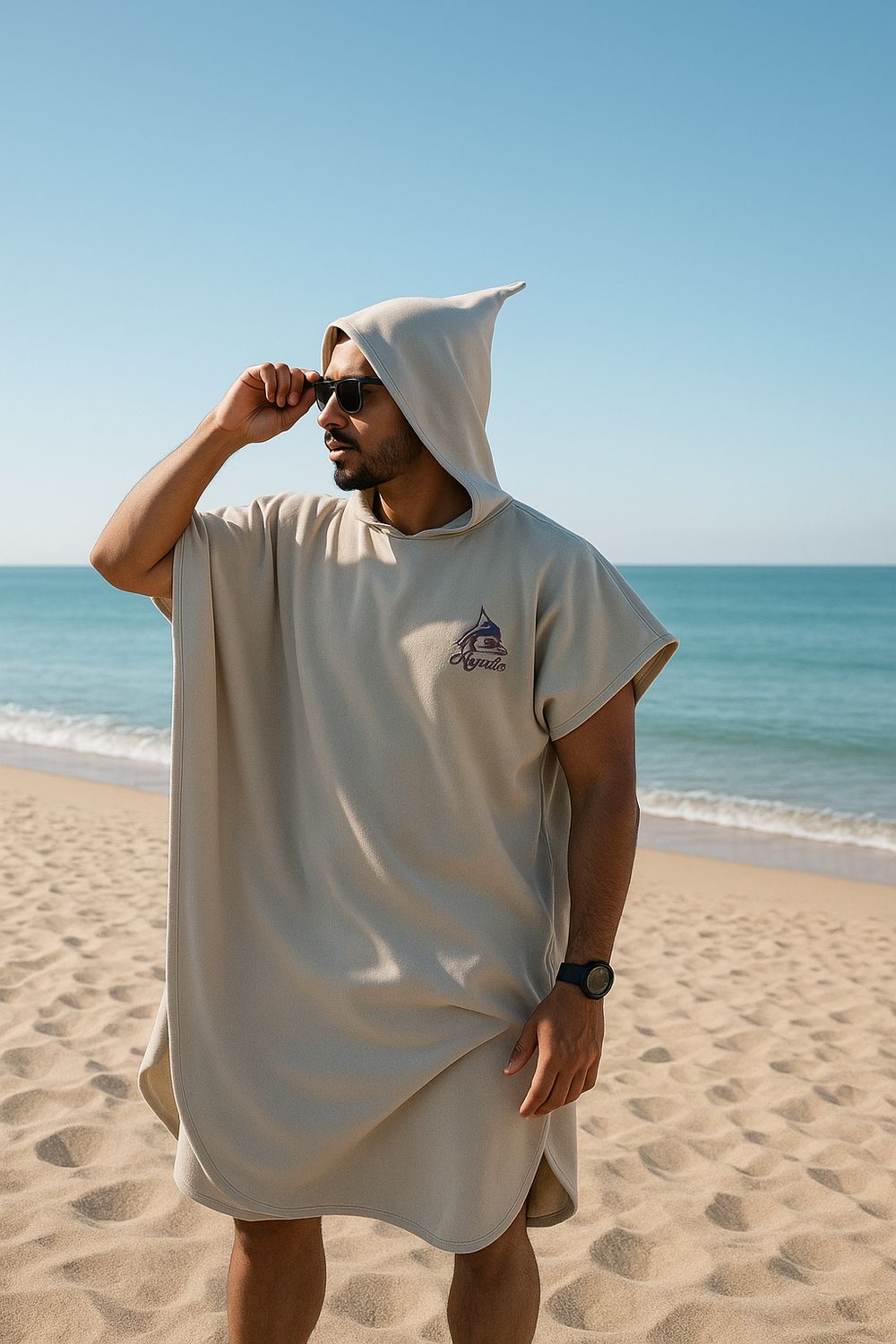 Shark Beach Poncho