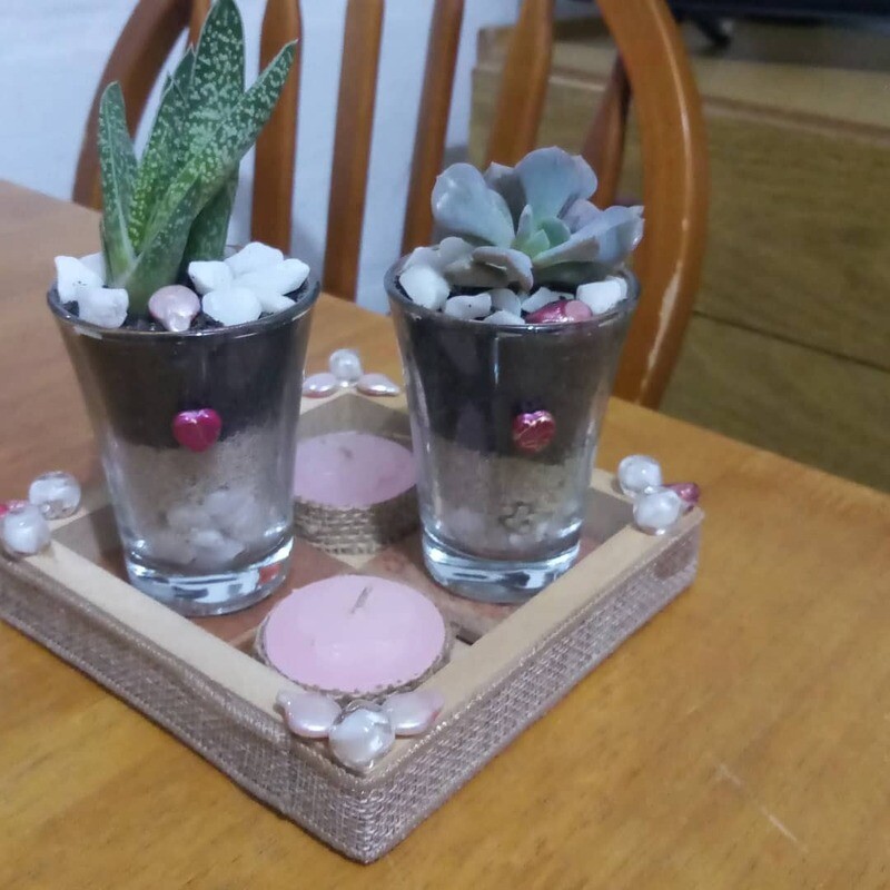 Doble con velas