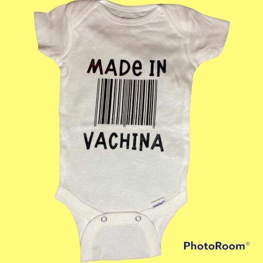 Made In Vachina Onesie