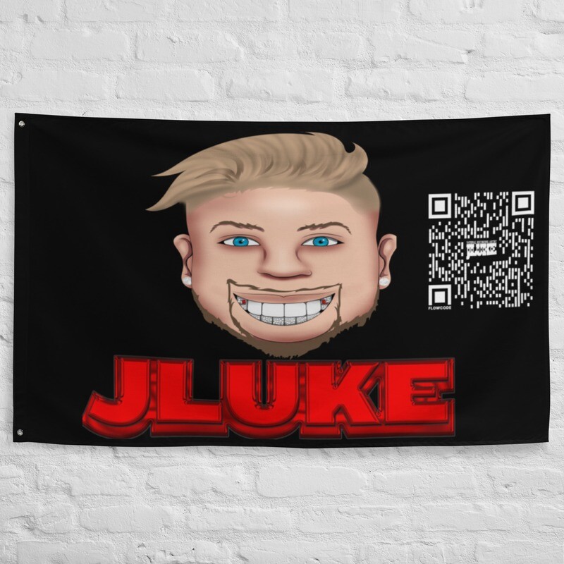 JLUKE Cartoon Black Flag