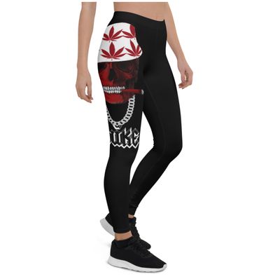420 Skull Leggings