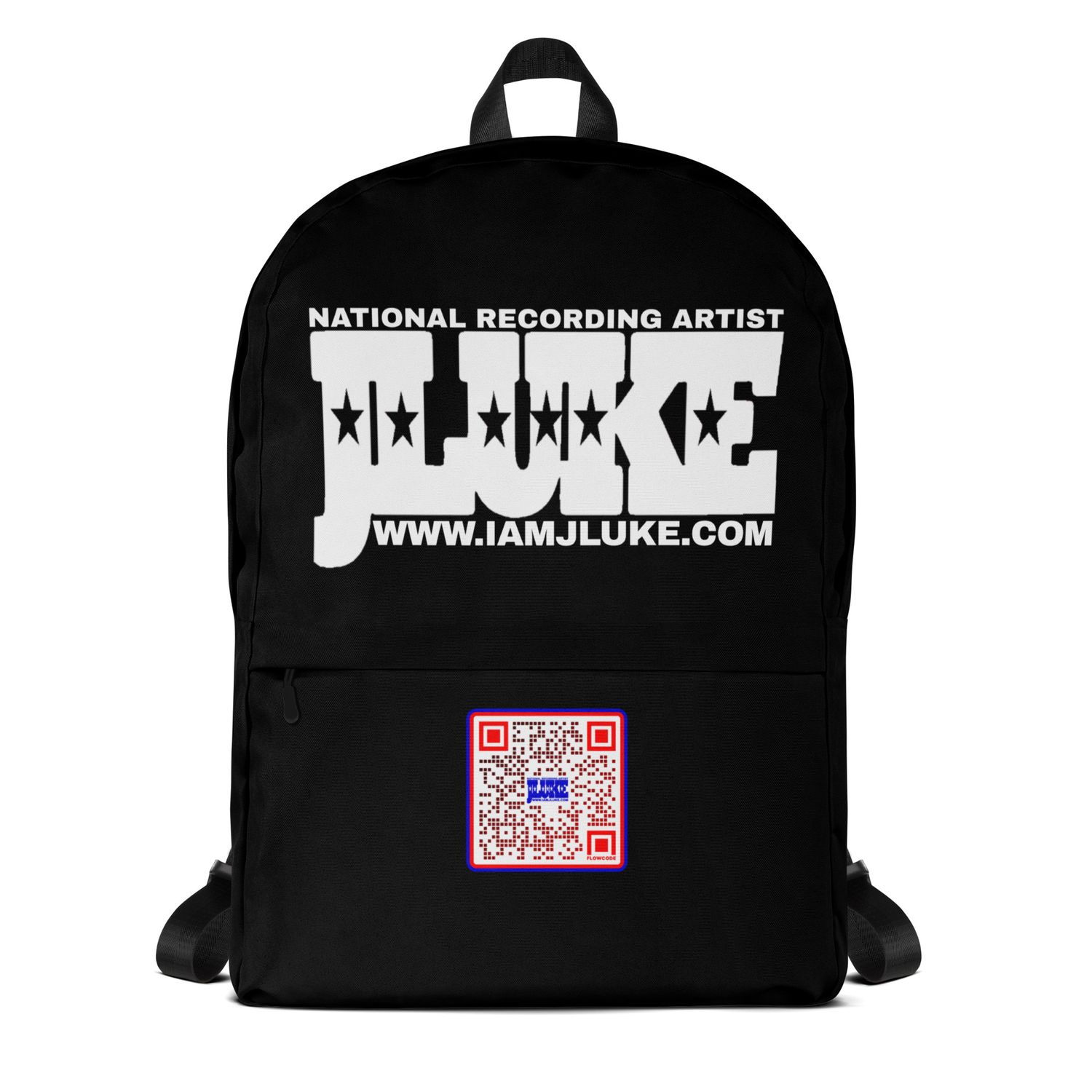 JLUKE Black Backpack