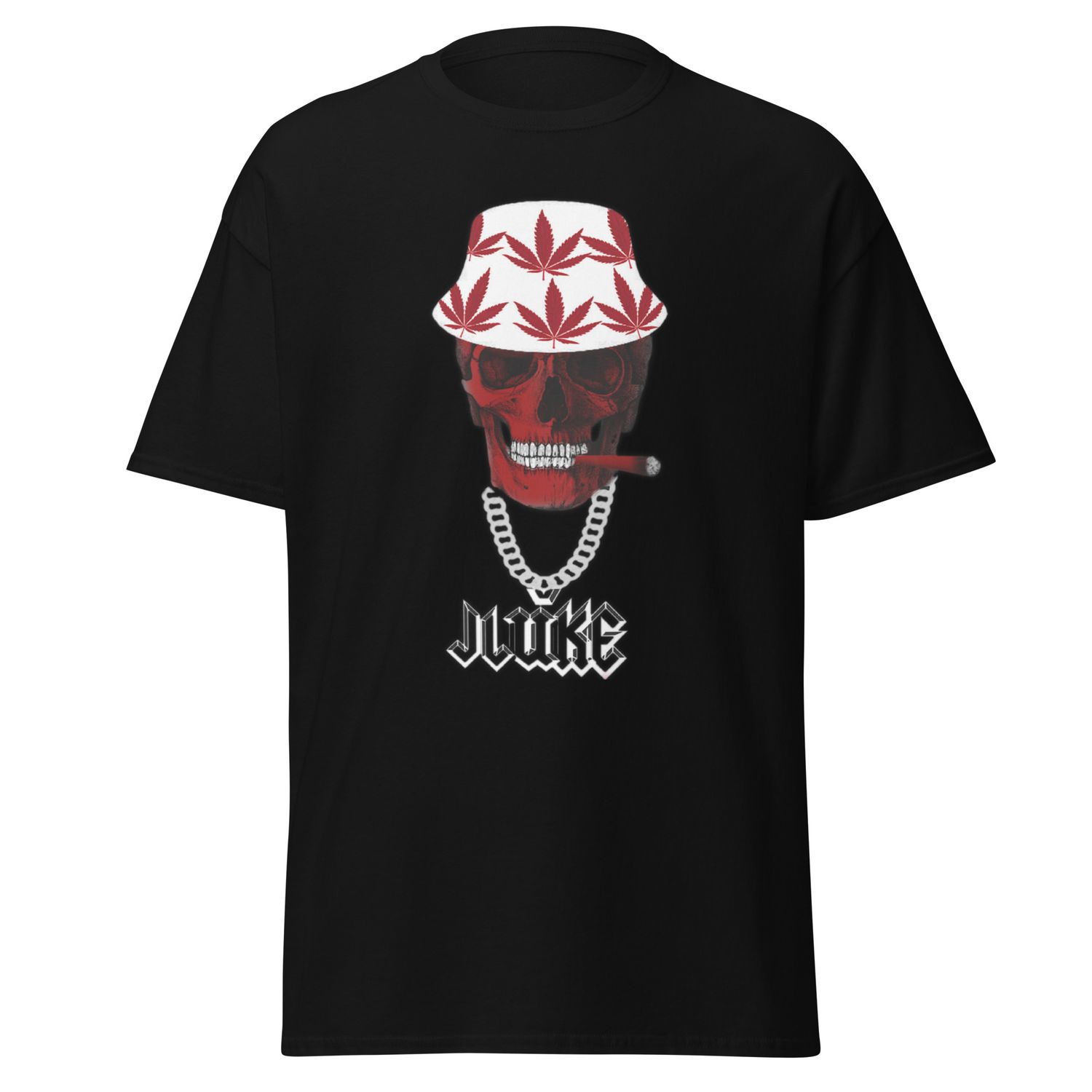 JLUKE SMOKING SKULL SHIRT