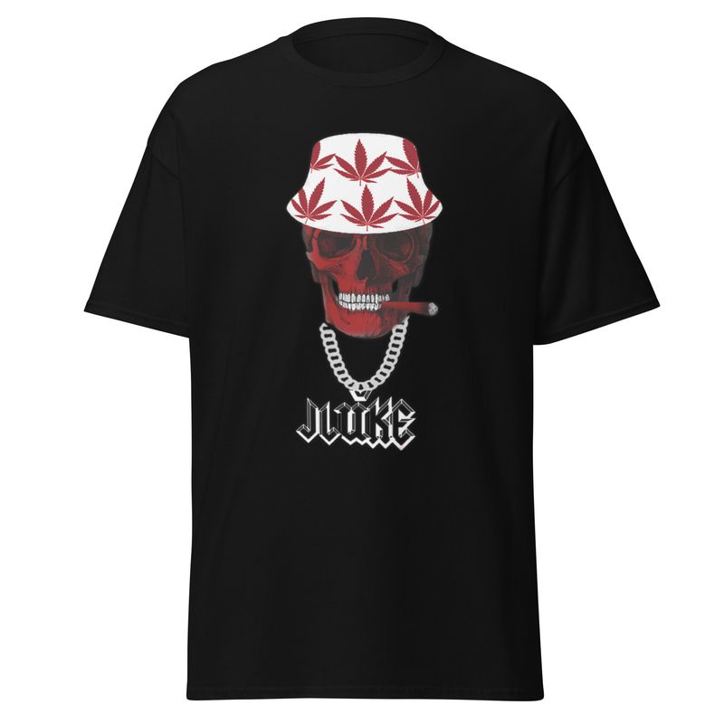 JLUKE SMOKING SKULL SHIRT
