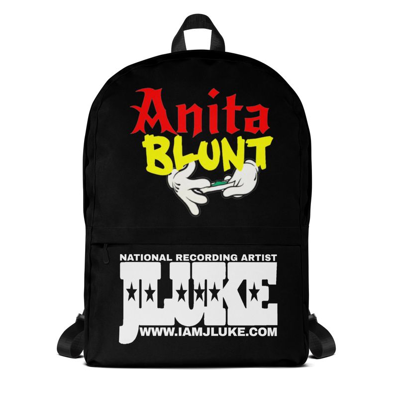 ANITA BLUNT BLACK BACKPACK
