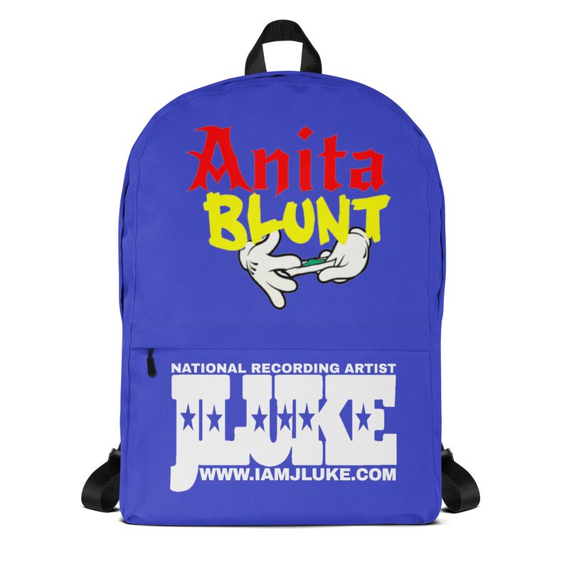 ANITA BLUNT BLUE BACKPACK