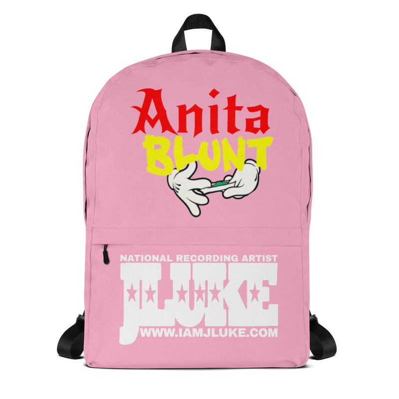 ANITA BLUNT PINK BACKPACK