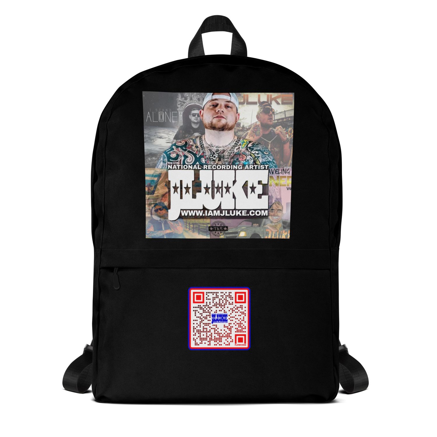 JLUKE KING OF DA STIXS BLACK BACKPACK 