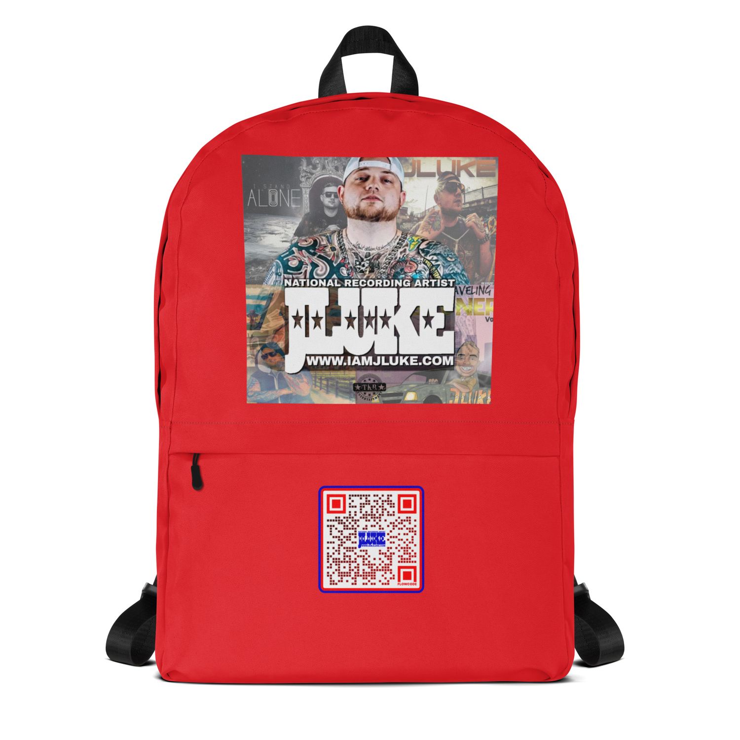 JLUKE KING OF DA STIXS RED BACKPACK 