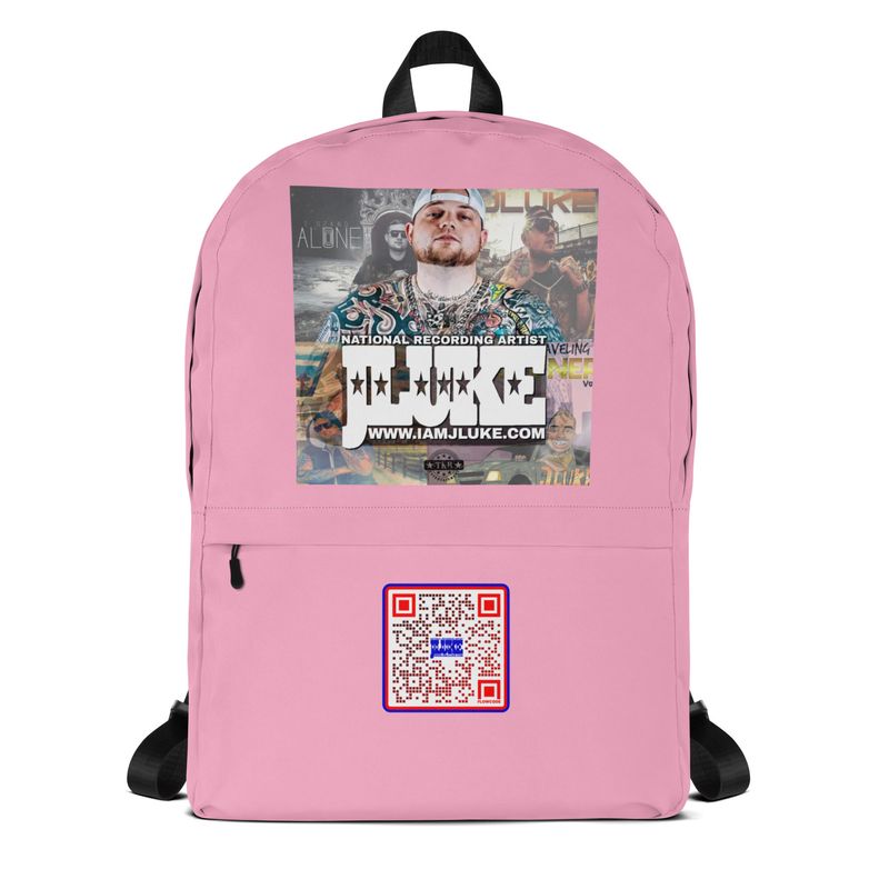 JLUKE KING OF DA STIXS PINK BACKPACK