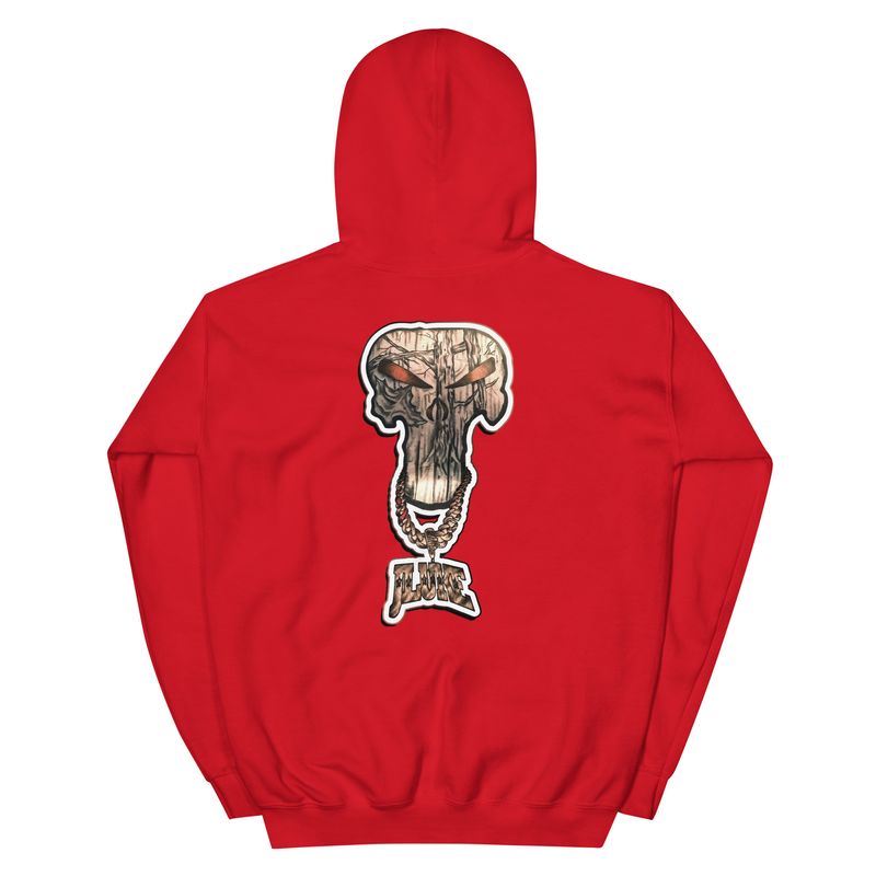JLUKE Camo Skull/Logo Hoodie