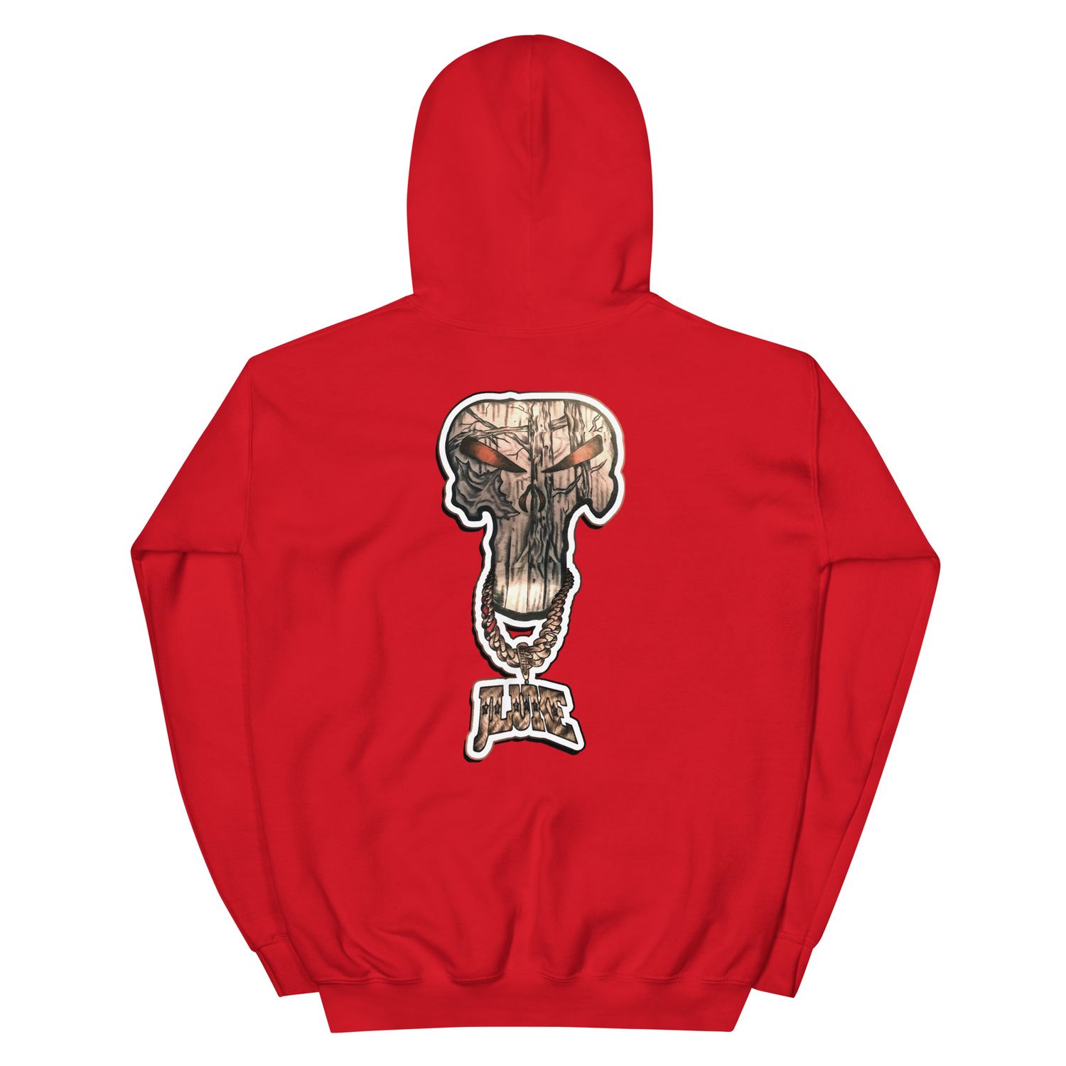 JLUKE Camo Skull/Logo Hoodie