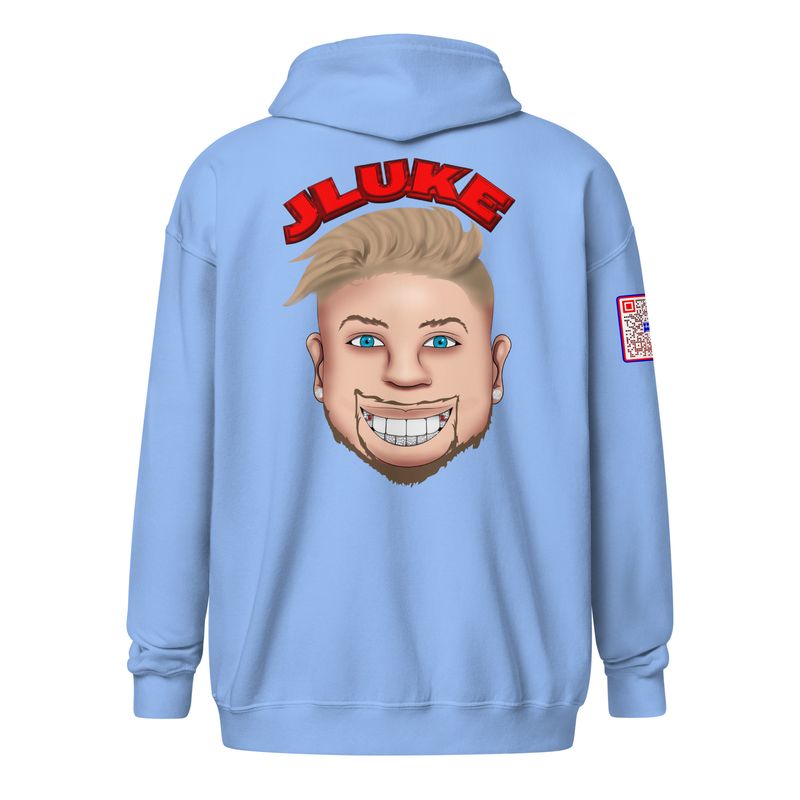 JLUKE Cartoon Zip Hoodie