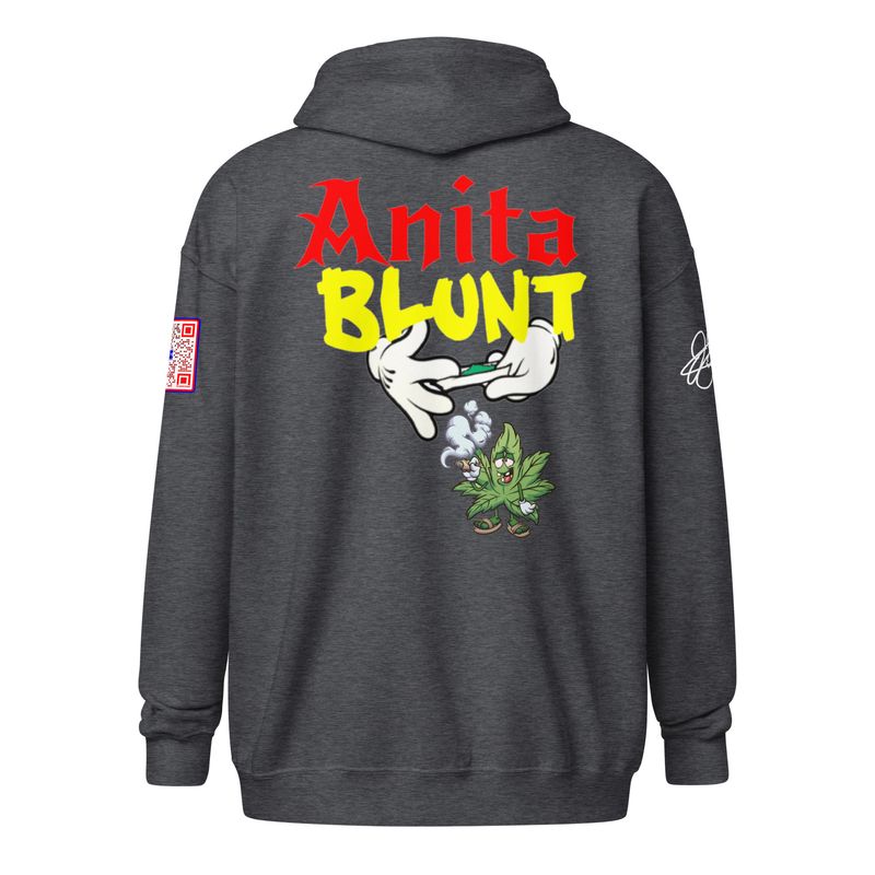Anita Blunt Zip Hoodie