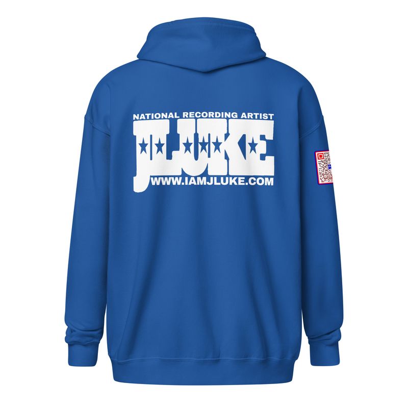 JLUKE Logo Zip Hoodie