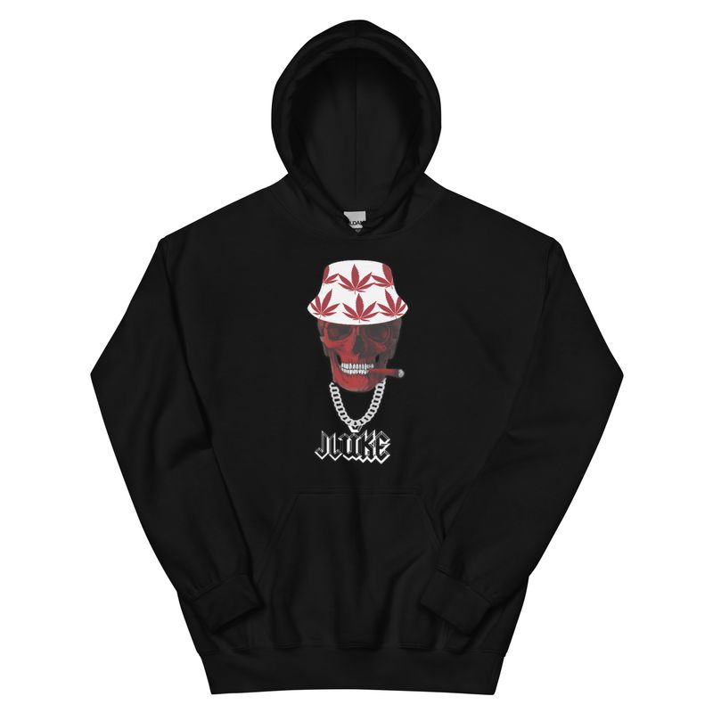 JLUKE Smoking Skull Hoodie