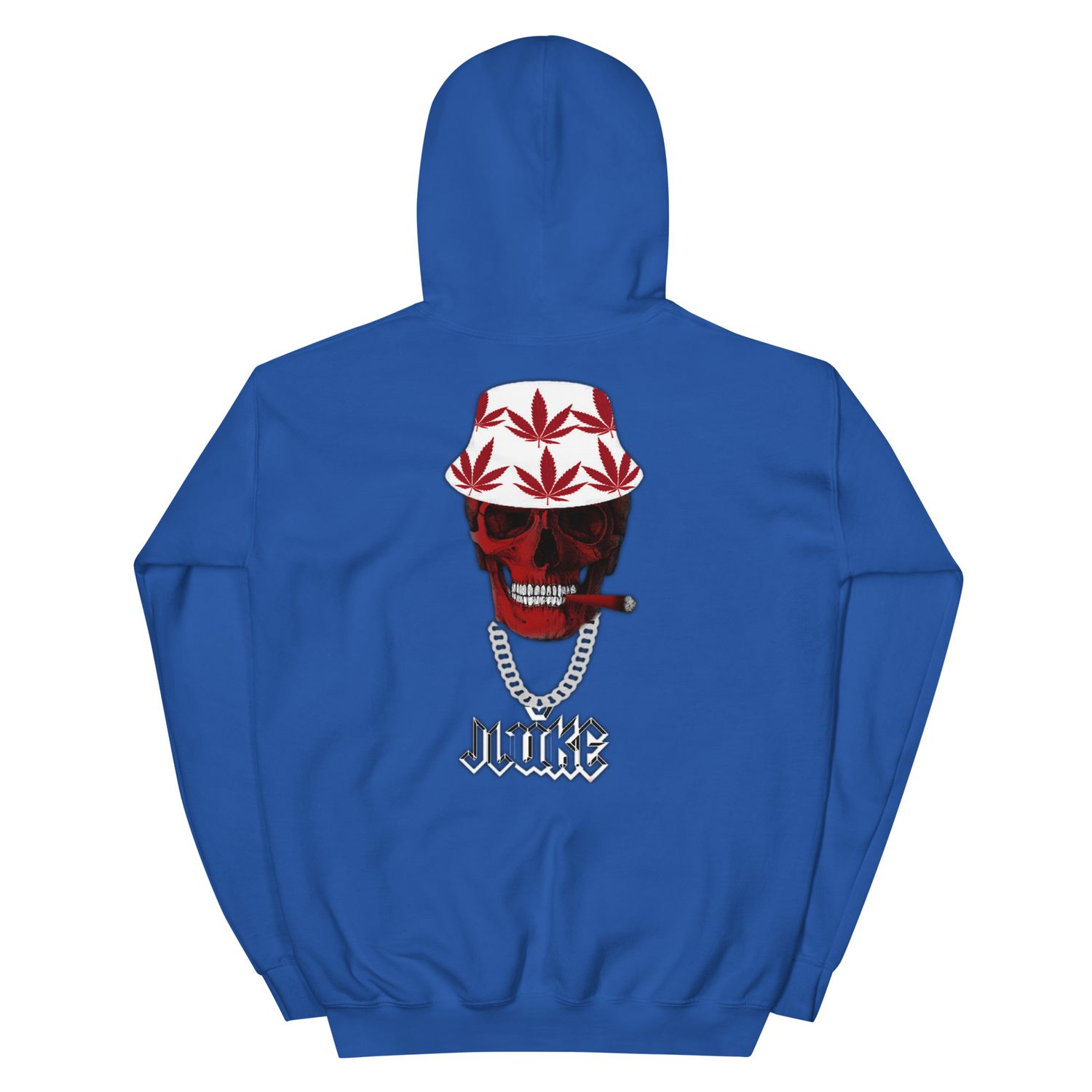 JLUKE Smoking Skull/Logo Hoodie