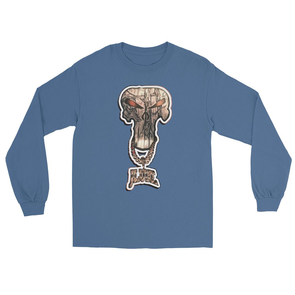 JLUKE Camo Skull/Logo Long Sleeve Shirt 