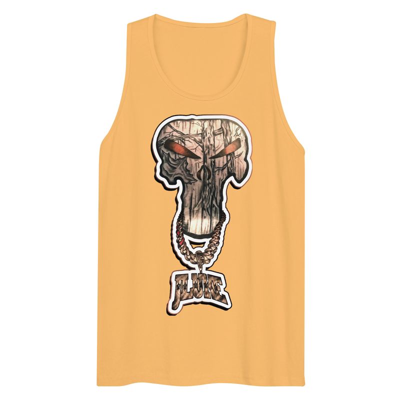 JLUKE Camo Skull Tank Top