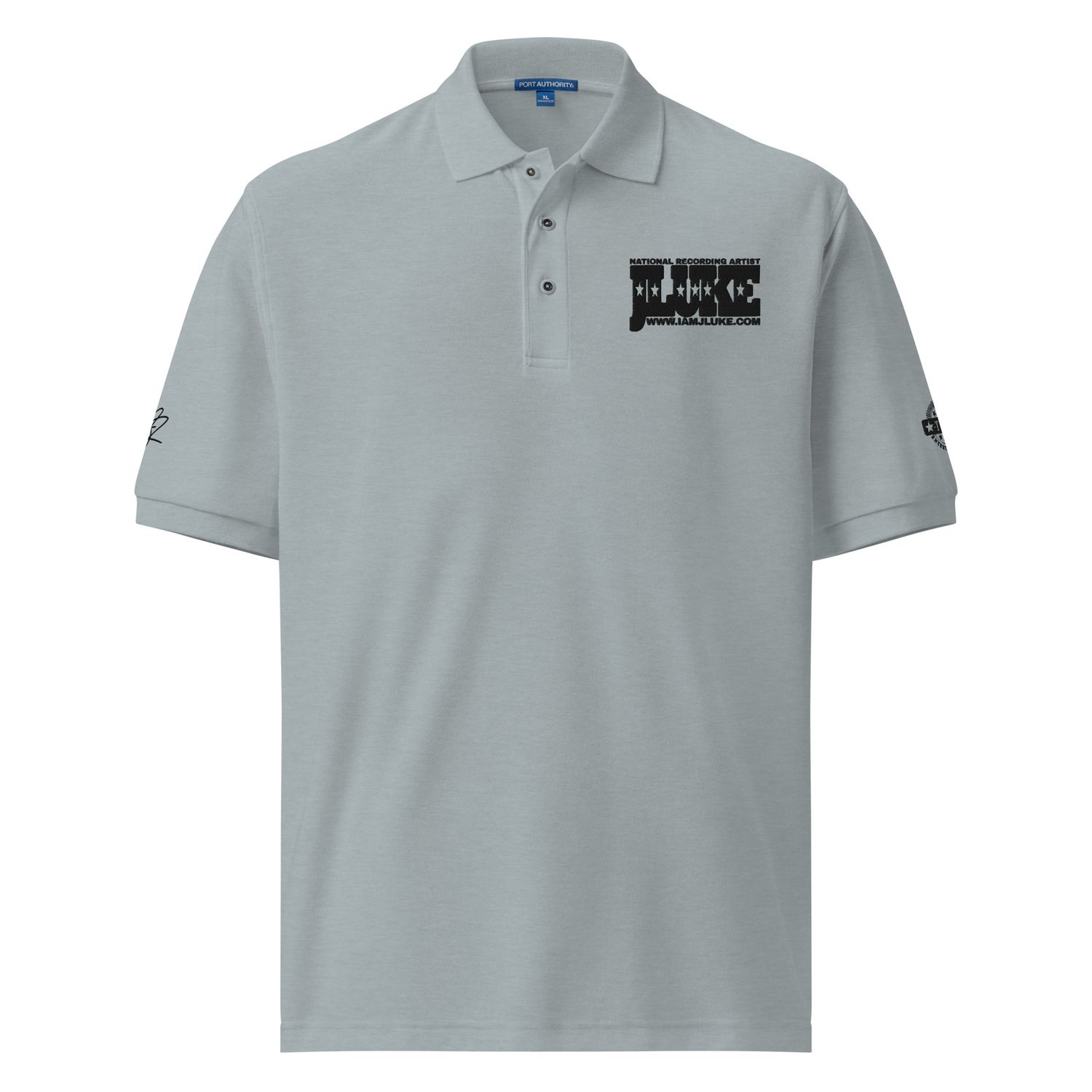 JLUKE Black Logo Premium Polo