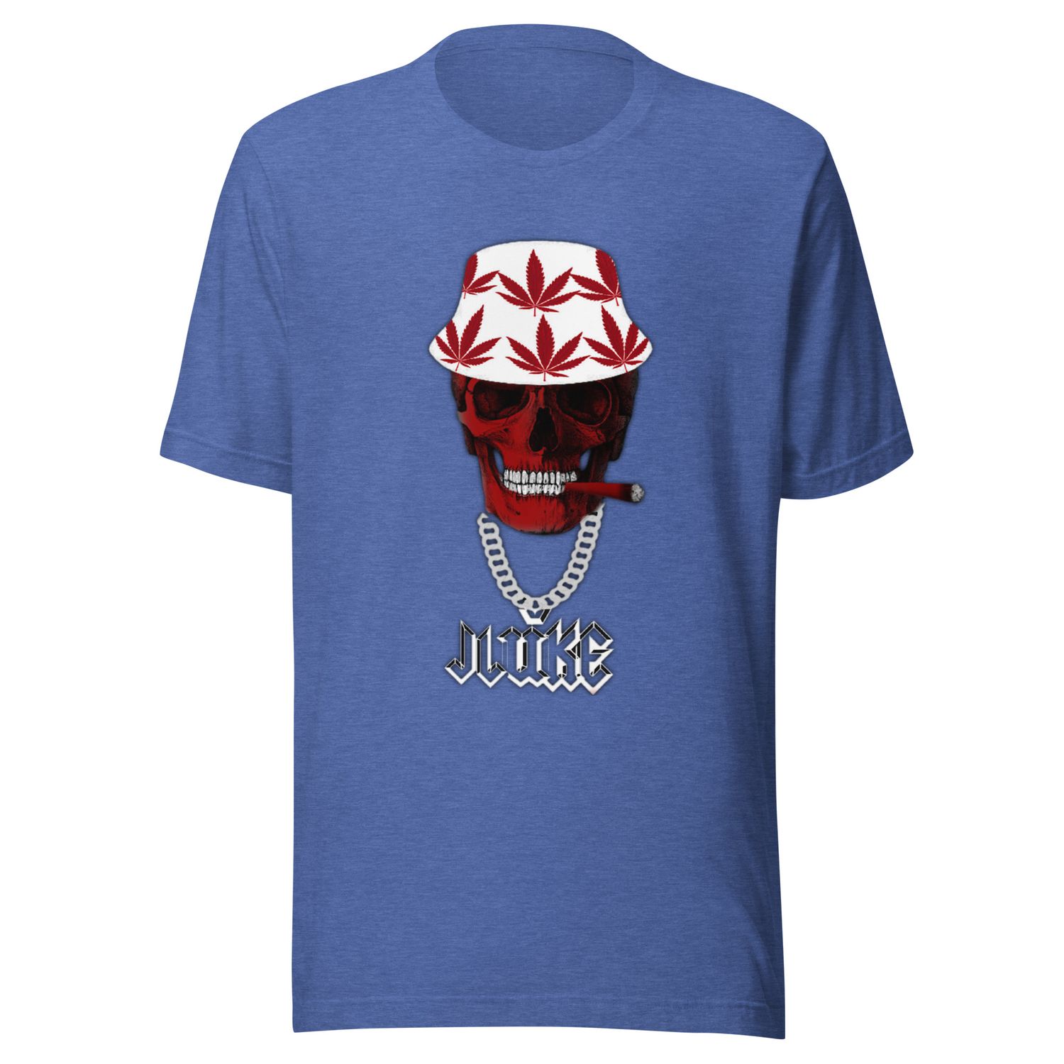 JLUKE Smoking Skull/Logo T-Shirt