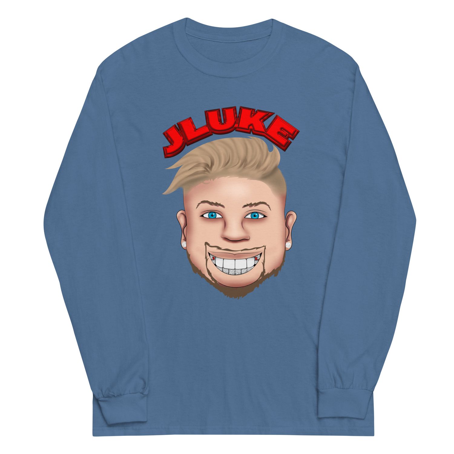 JLUKE Cartoon/Logo Long Sleeve Shirt