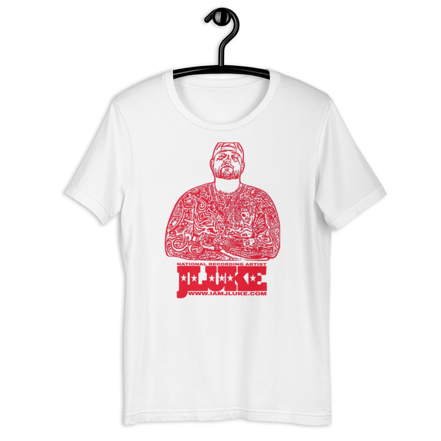 JLUKE/I'm Back Red Logo T-Shirt