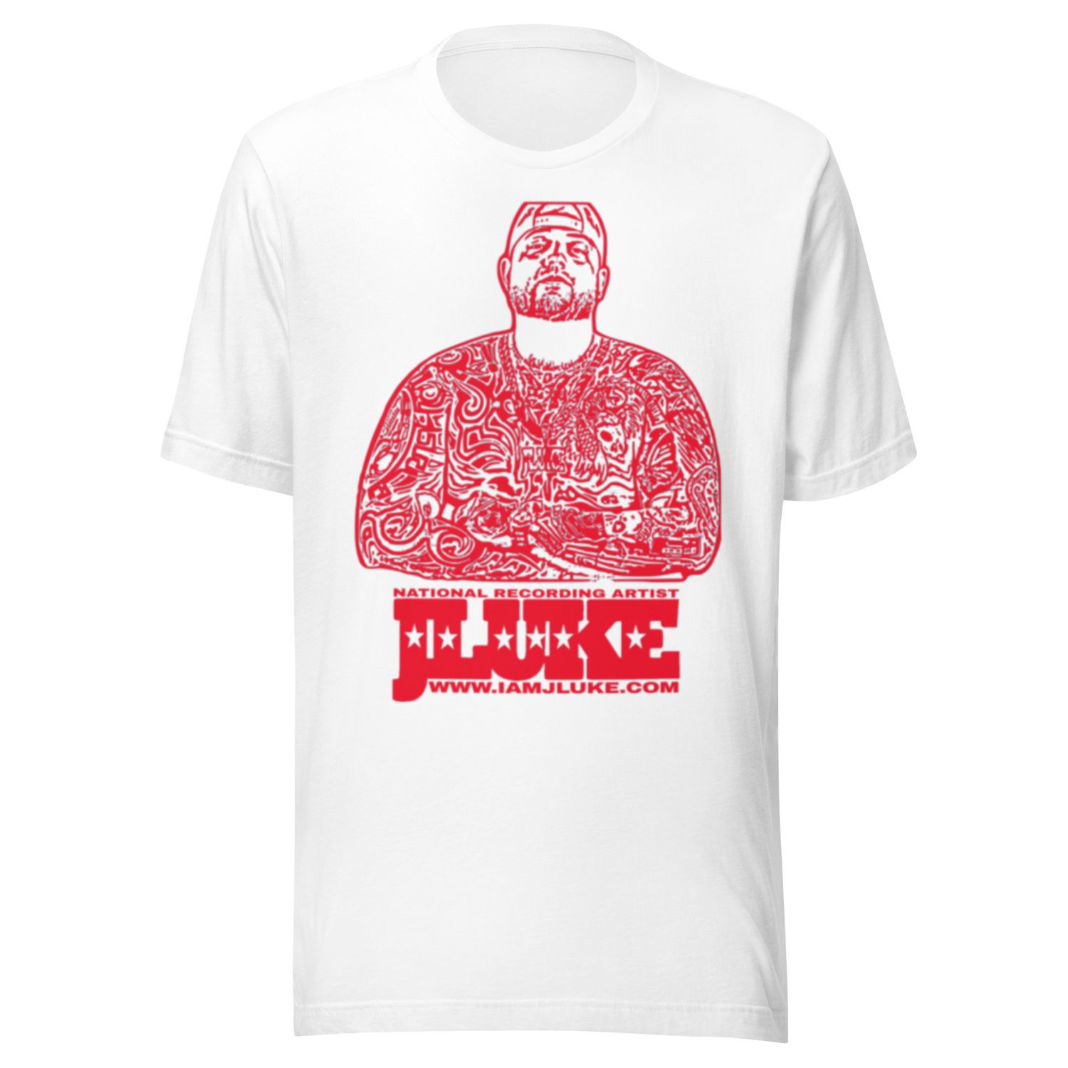 JLUKE Red Outline T-Shirt