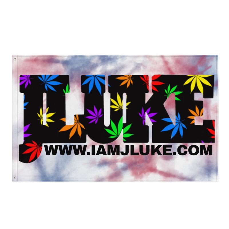 JLUKE 420 Tie Die Flag