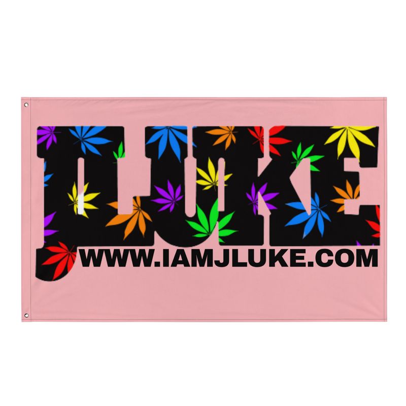 JLUKE 420 Pink Flag