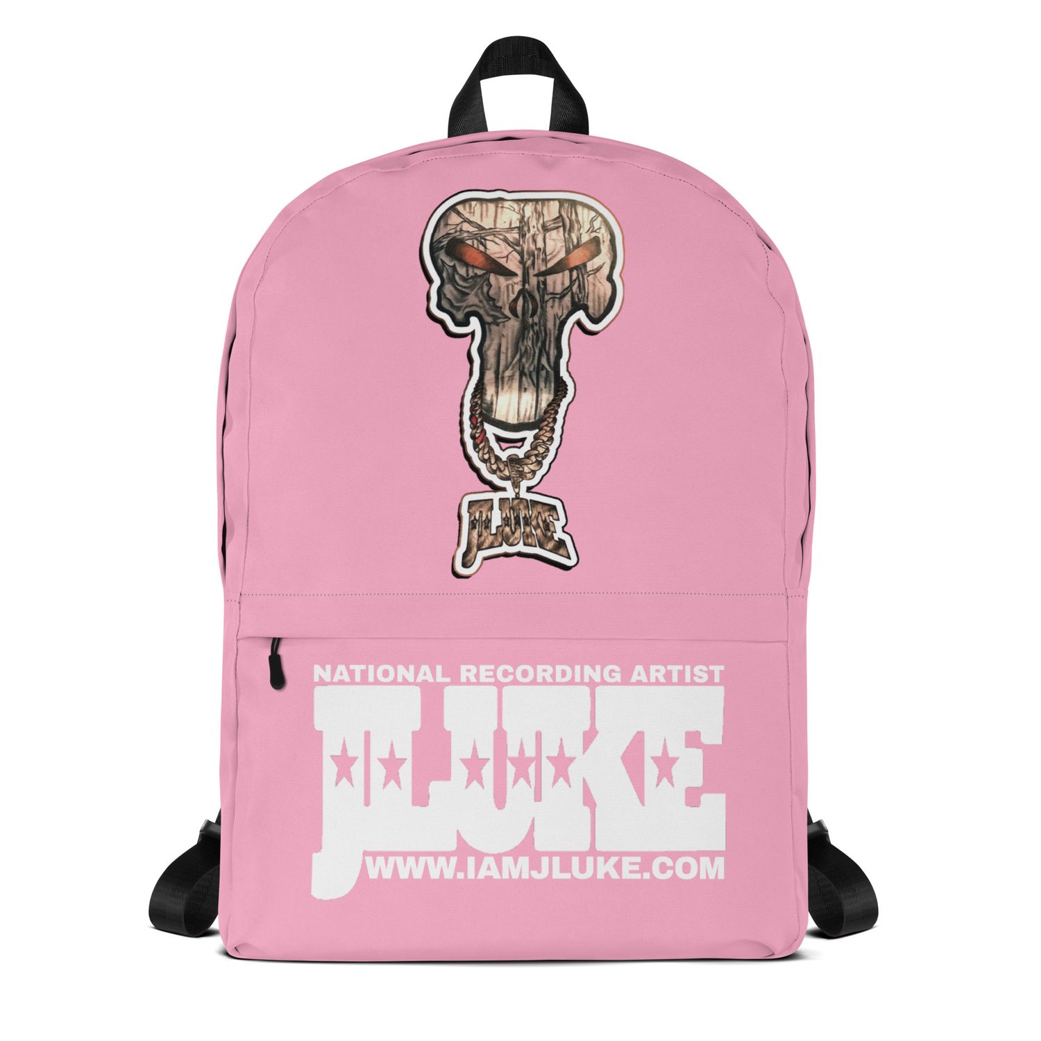 JLUKE Camo Skull Pink Backpack