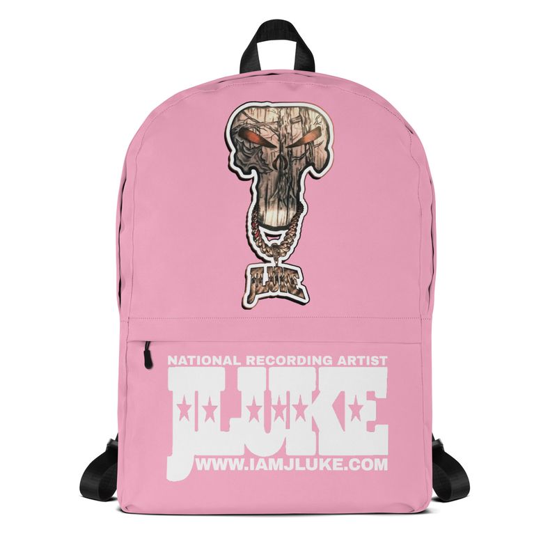 JLUKE Camo Skull Pink Backpack