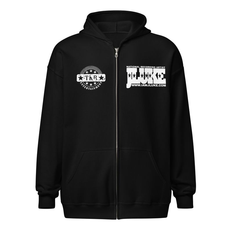 JLUKE Logo Zip Hoodie