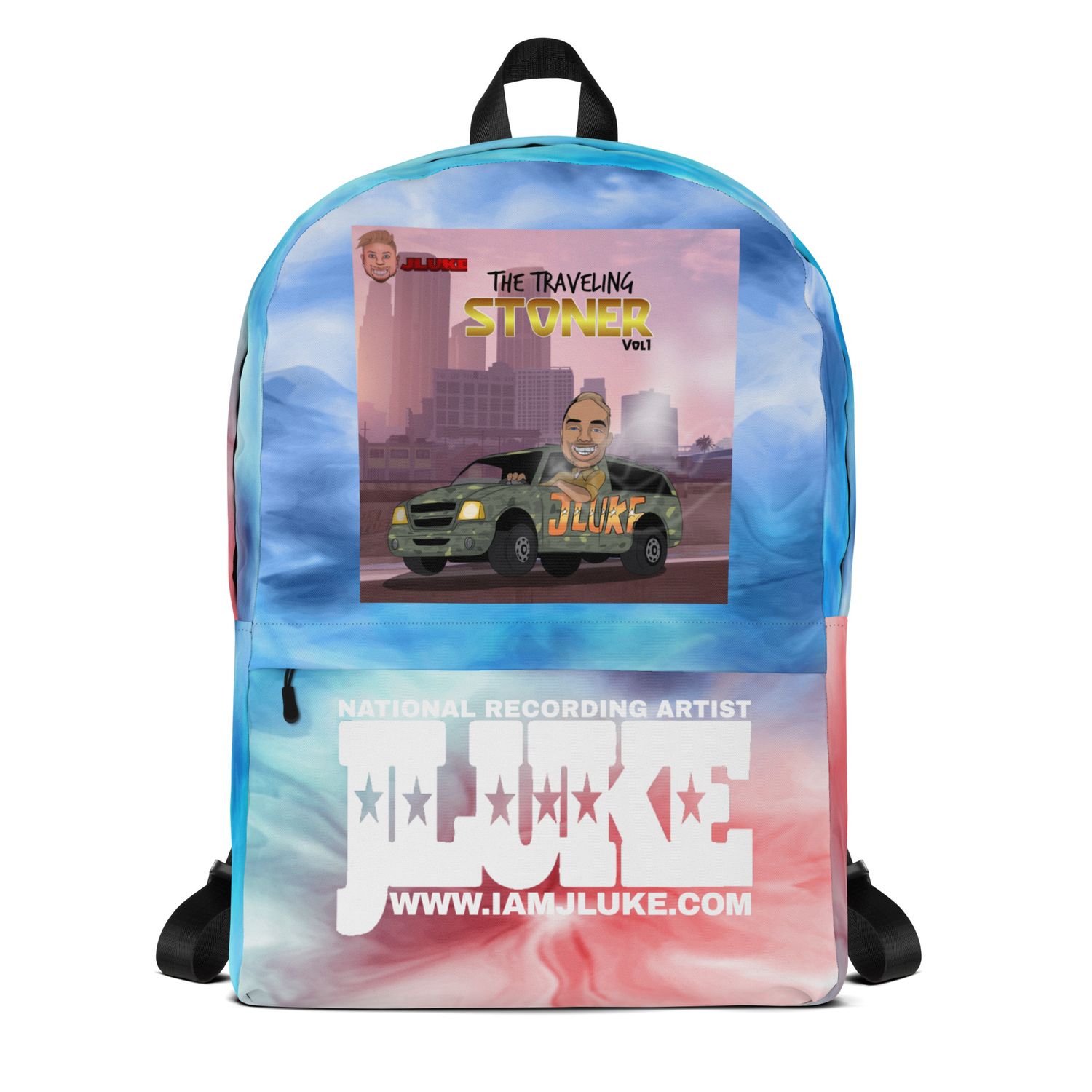 JLUKE Traveling Stoner Tie Dye Backpack