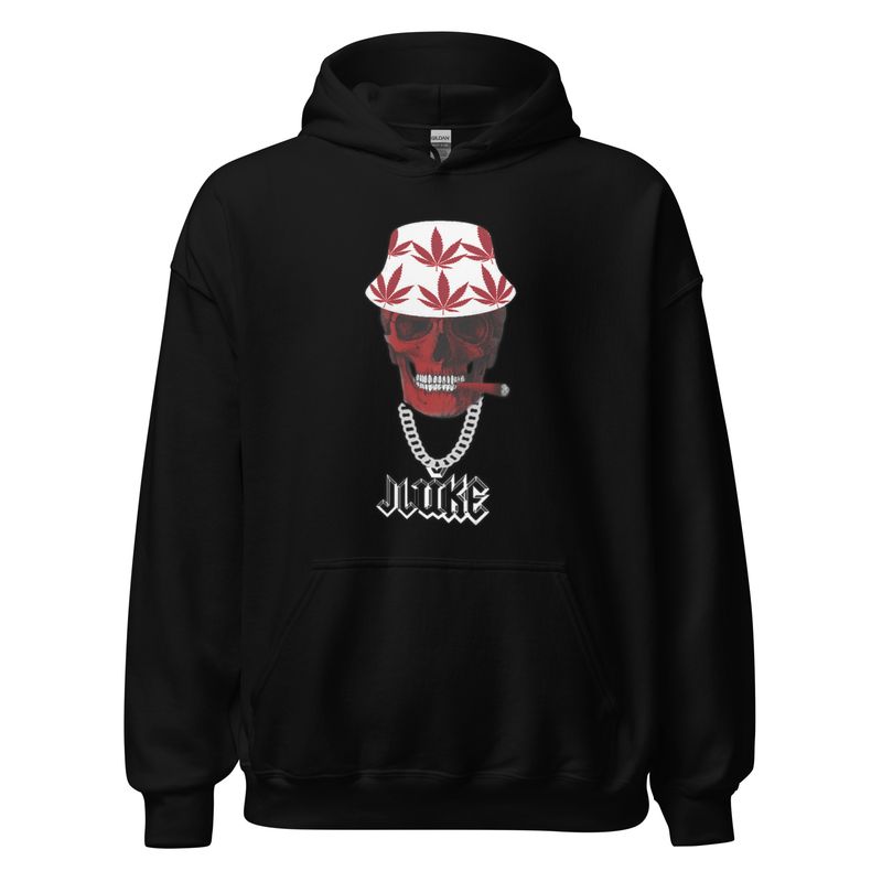 JLUKE Smoking Skull Hoodie