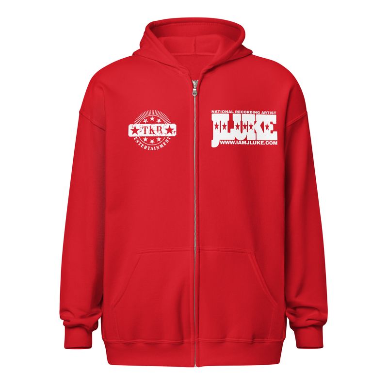 JLUKE Traveling Stoner/Logo Zip Hoodie