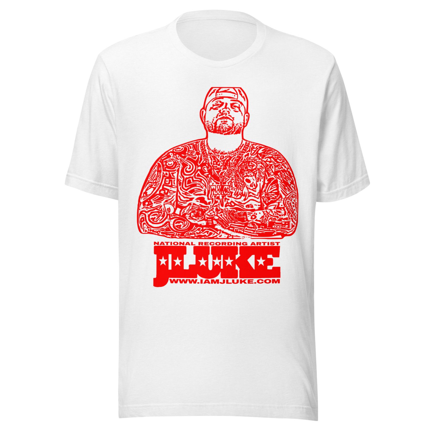JLUKE Red Outline T-Shirt