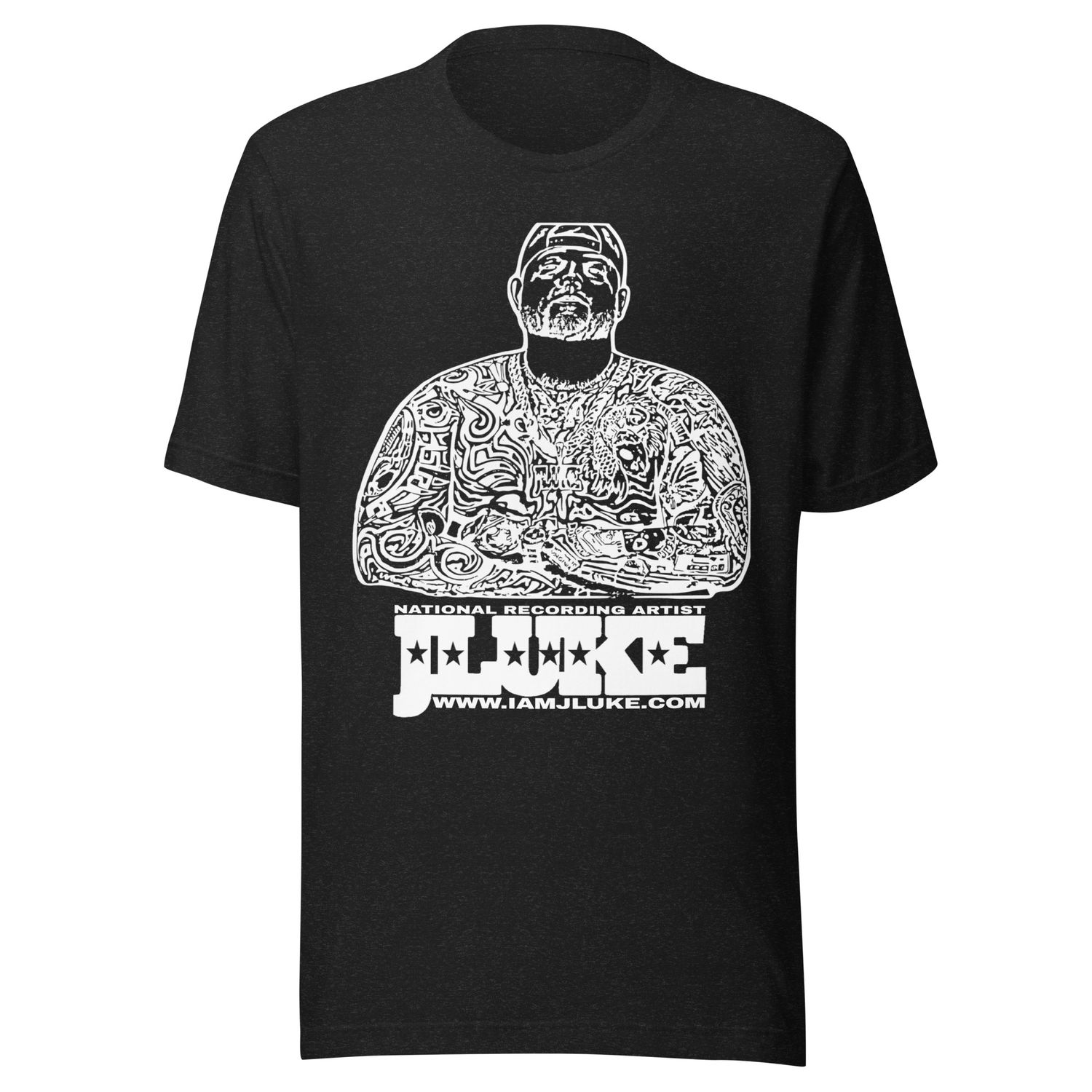 JLUKE White Outline T-Shirt