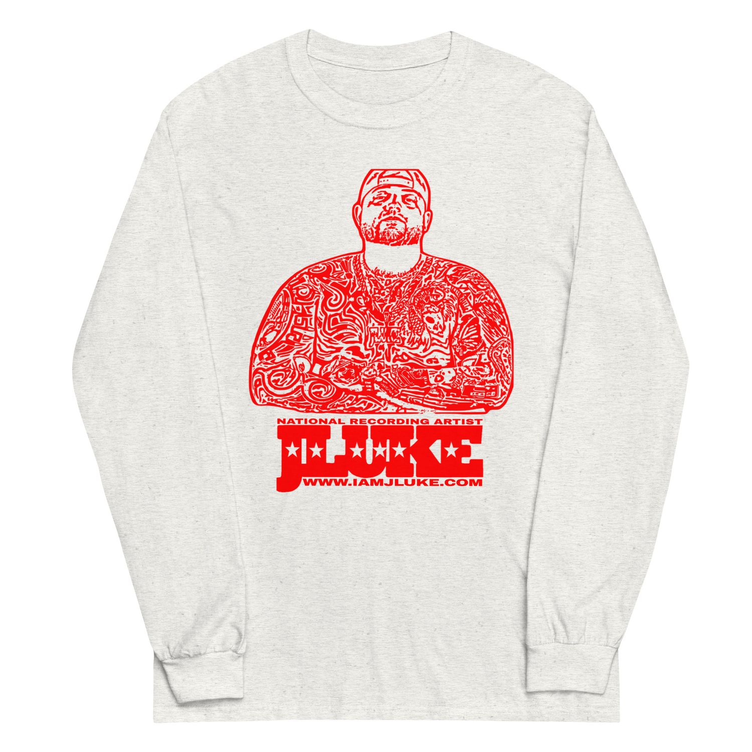 JLUKE Red Outline Long Sleeve Shirt 