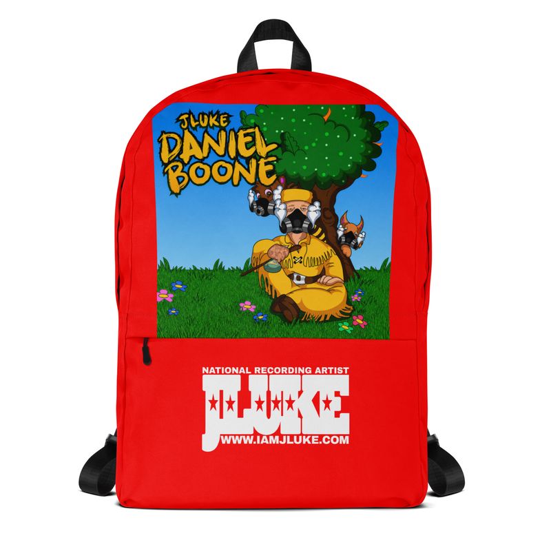 JLUKE Daniel Boone Red Backpack