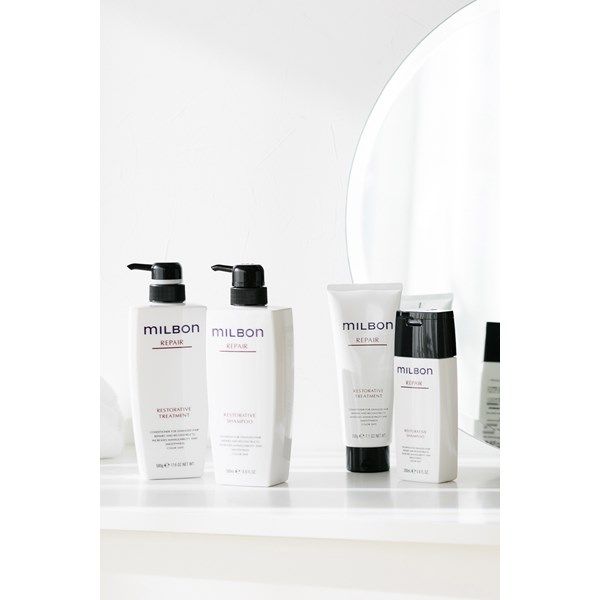RESTORATIVE SHAMPOO &amp; HEAT PROTECTANT  TREATMENT