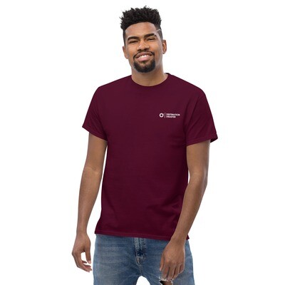 Men&#39;s Destination Disaster Embroidered Tee - Warm Colors