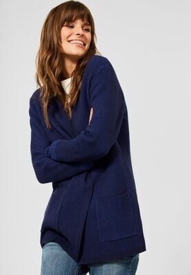 Cecil TOS Plated Open Cardigan