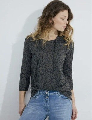 Cecil Tunic Top Donna TOS Minimal - Maglietta Manica Corta Morbida E Versatile, Casual O Elegante, Taglie Regolari