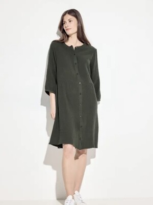 Cecil Solid Musselin Dress