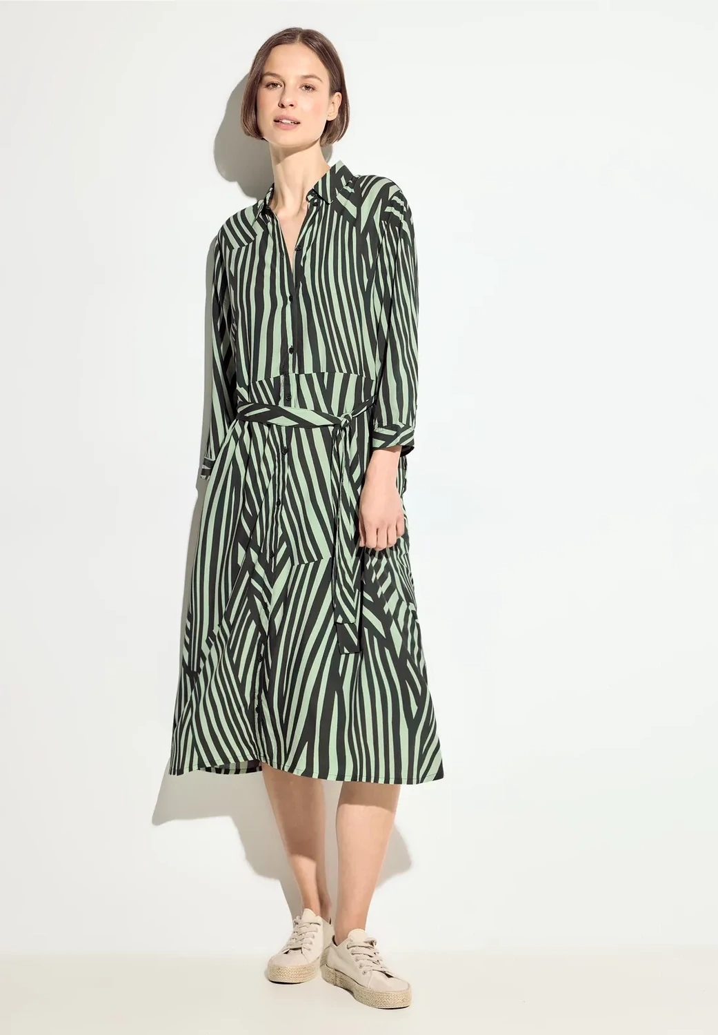 Cecil Print Dress, Size: XS