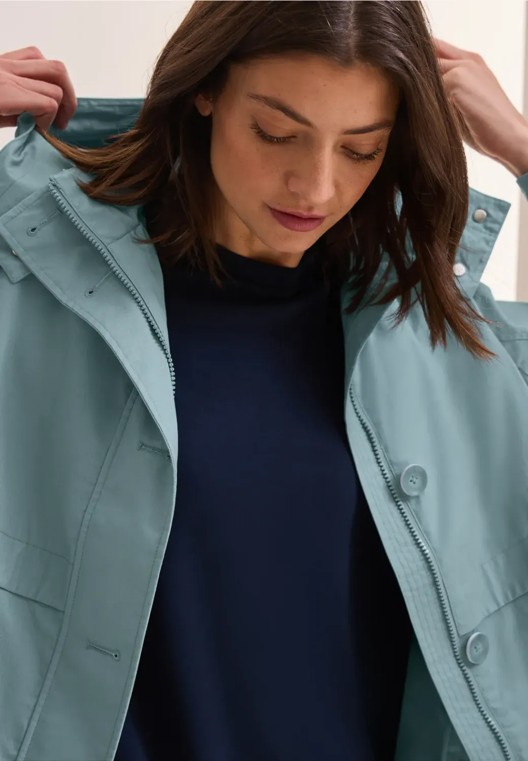 Cecil Midi Trench Jacket