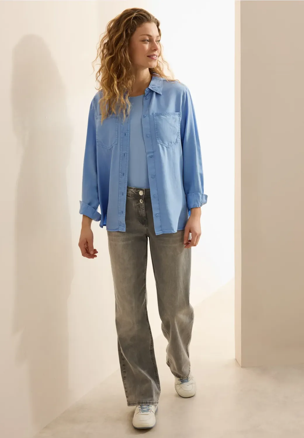 Cecil TOS Washed Blouse