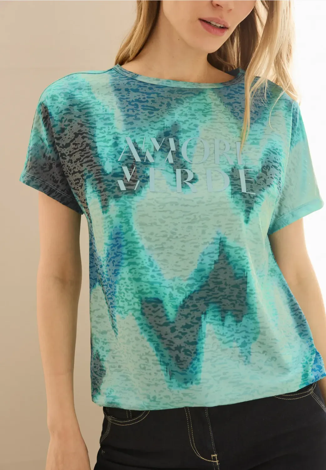 Cecil Burnout T-Shirt With FP