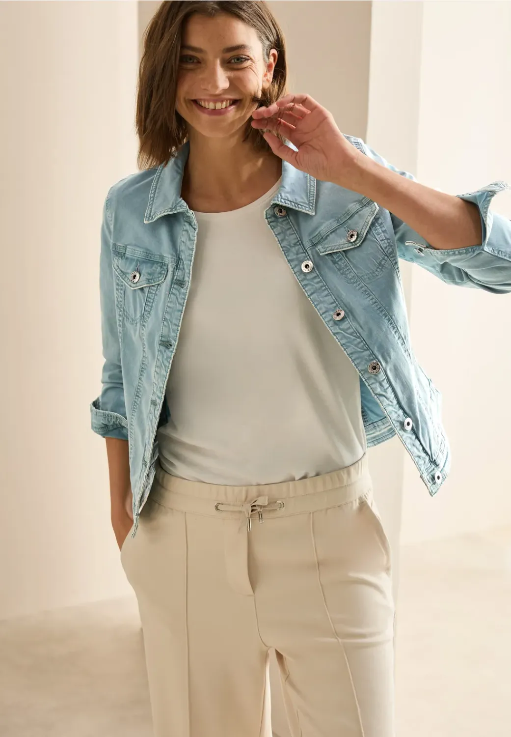 Cecil TOS Denim Jacket Color